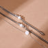 Moonstone x Silver | Gemstone Chain Bracelet